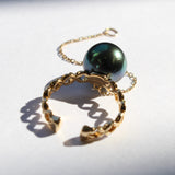 【Semi Order】K18/Pt SHIPPO Ear Cuff 七宝イヤカフ