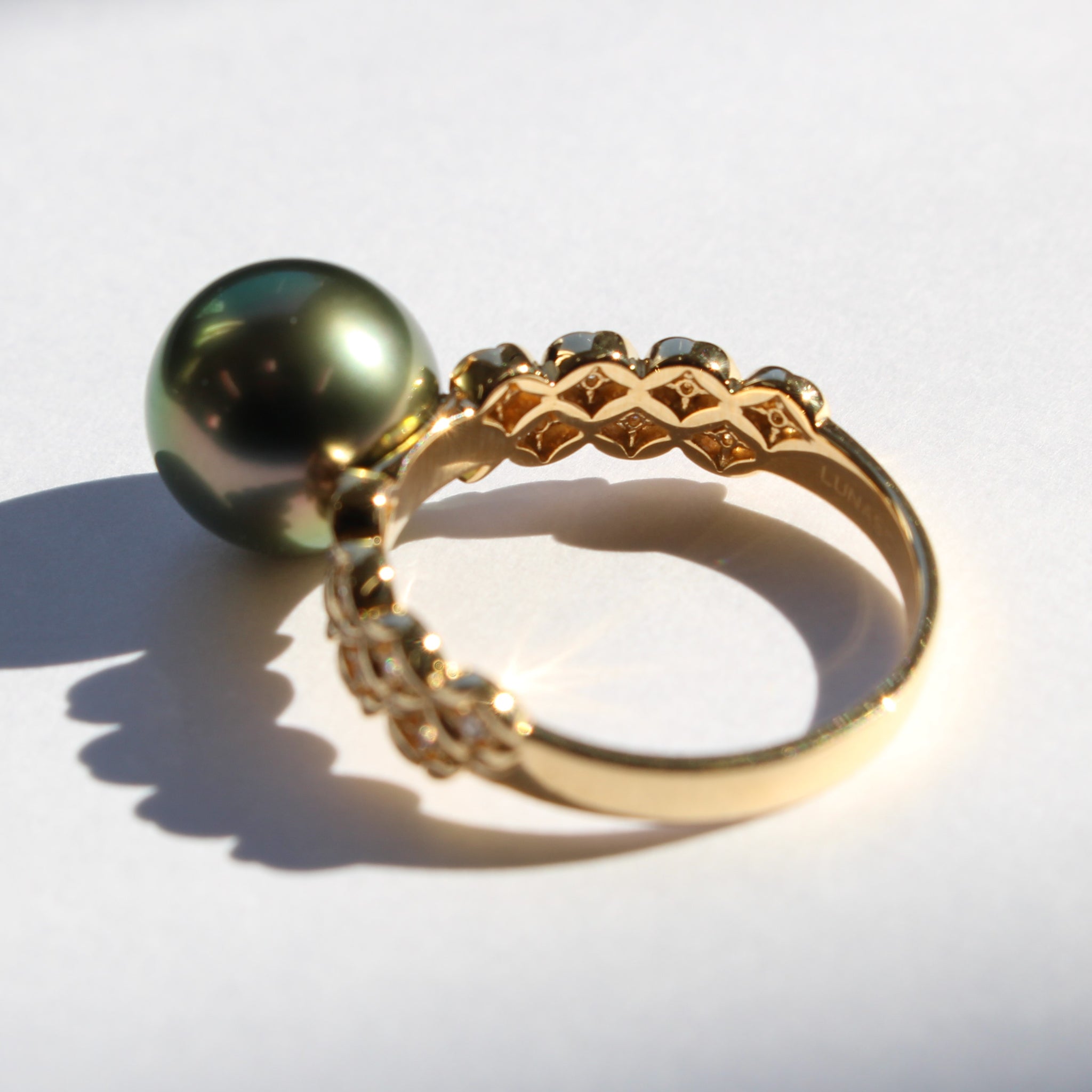 Semi Order】K18/Pt SHIPPO Ring 七宝リング｜ORIORI-Japanese Morden- – LUNASOL PEARL  ONLINE STORE